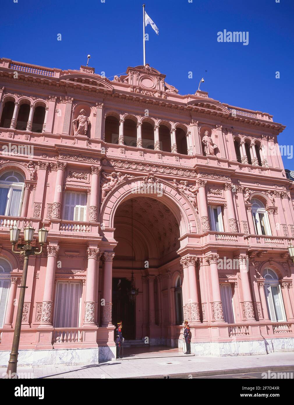 Casa Rosada (Büro des Präsidenten von Argentinien), Plaza de Mayo, Buenos Aires, Argentinien Stockfoto