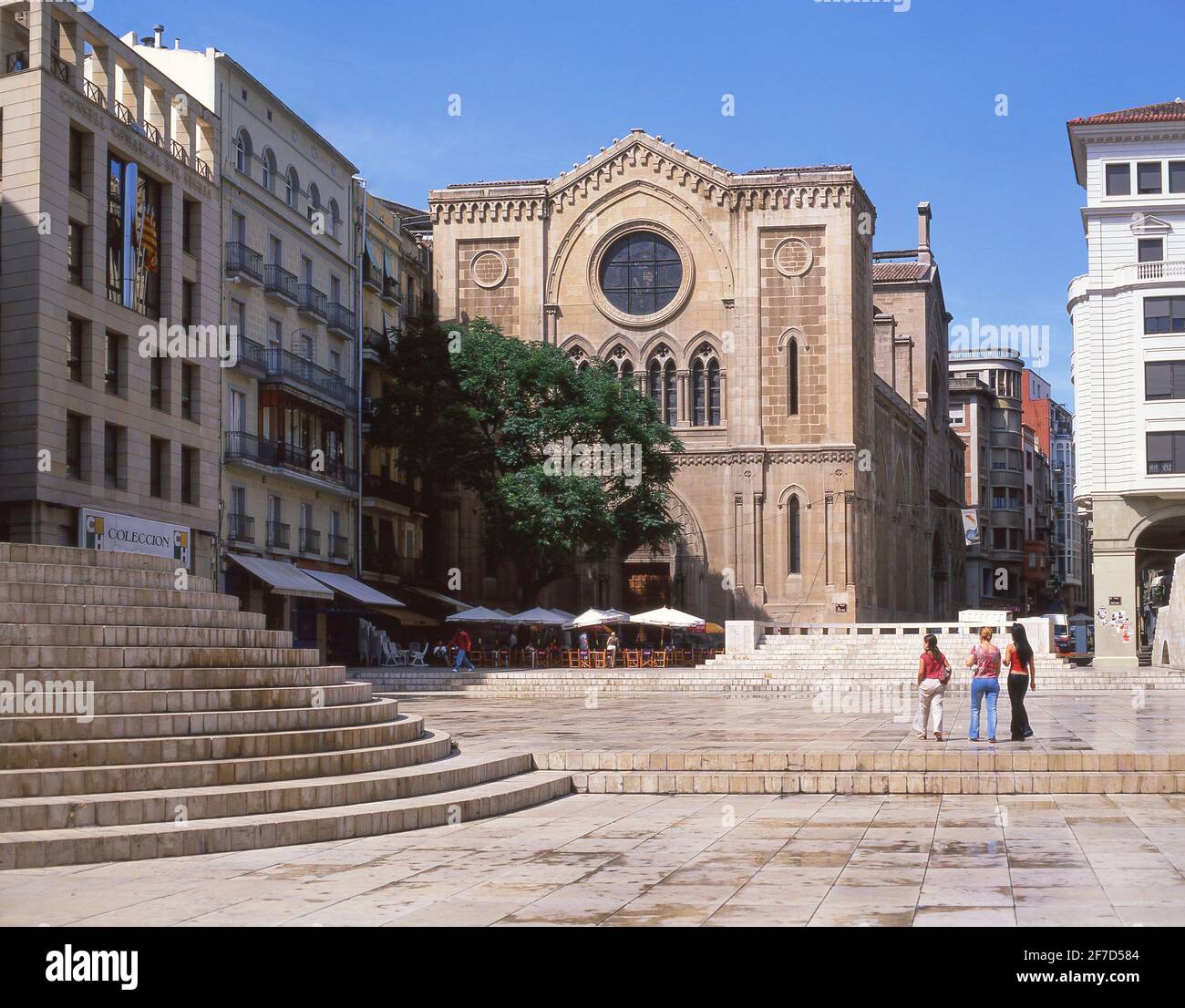 Placa de Sant Joan, Lleida (Lerida), Provinz Lleida, Katalonien, Spanien Stockfoto