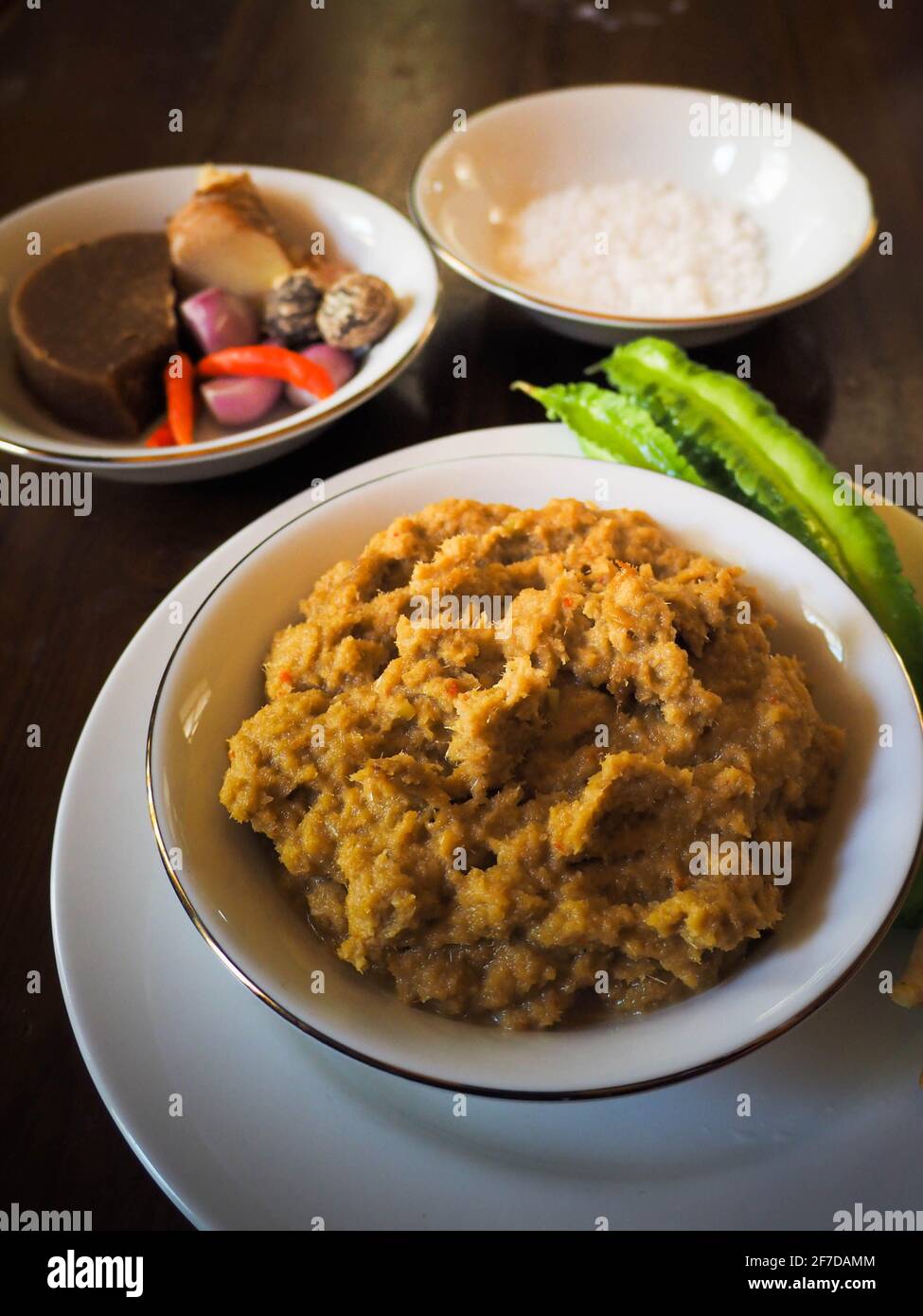 Sambal Serai Stockfoto