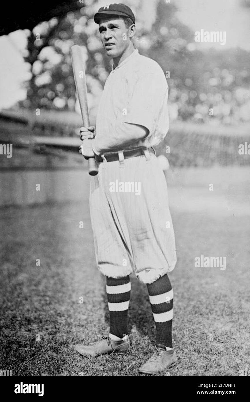 Fred V. Smith, Peoria Distillers, Three-I League, 1910. Stockfoto