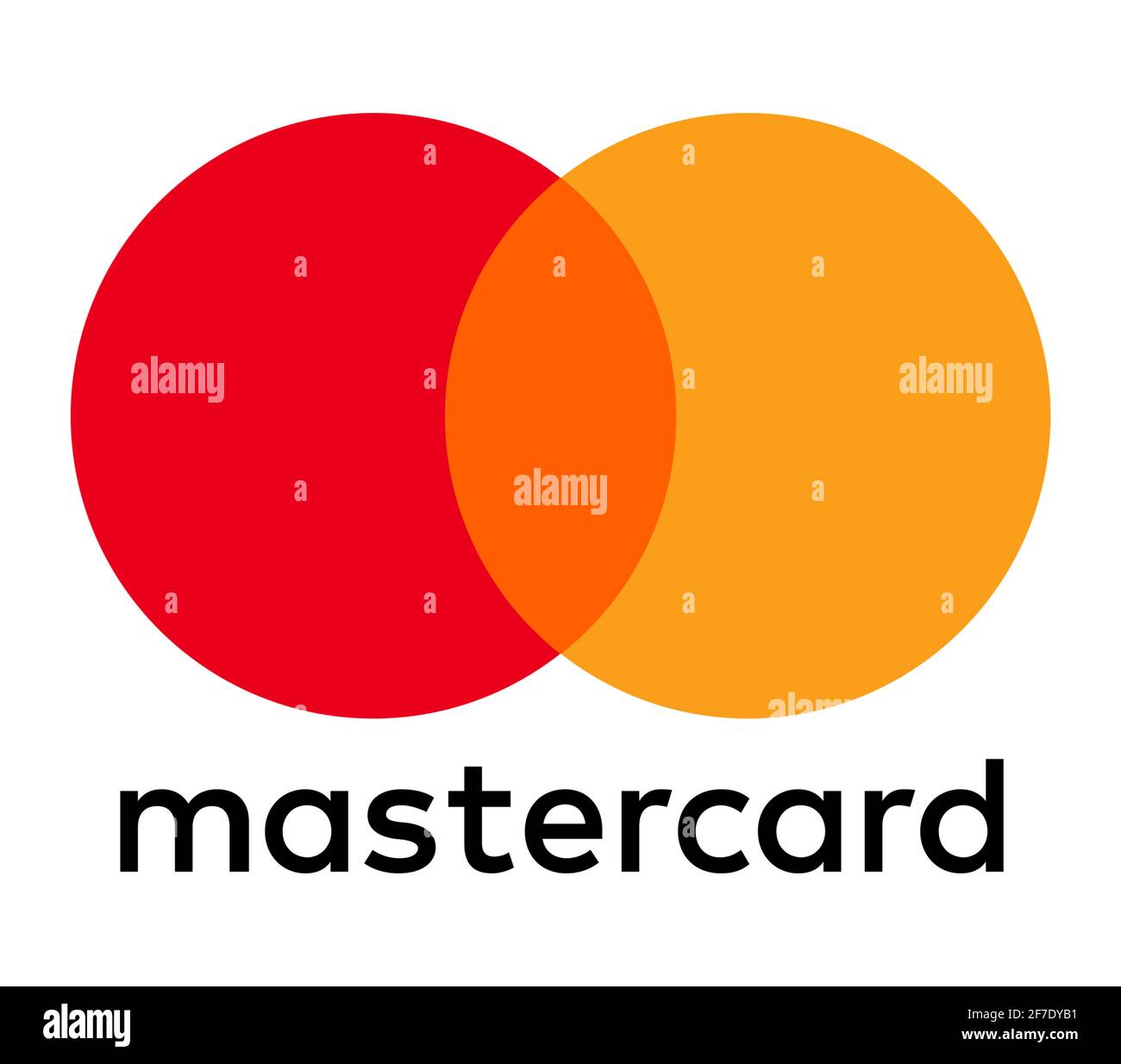 Mastercard-Logo Stockfoto