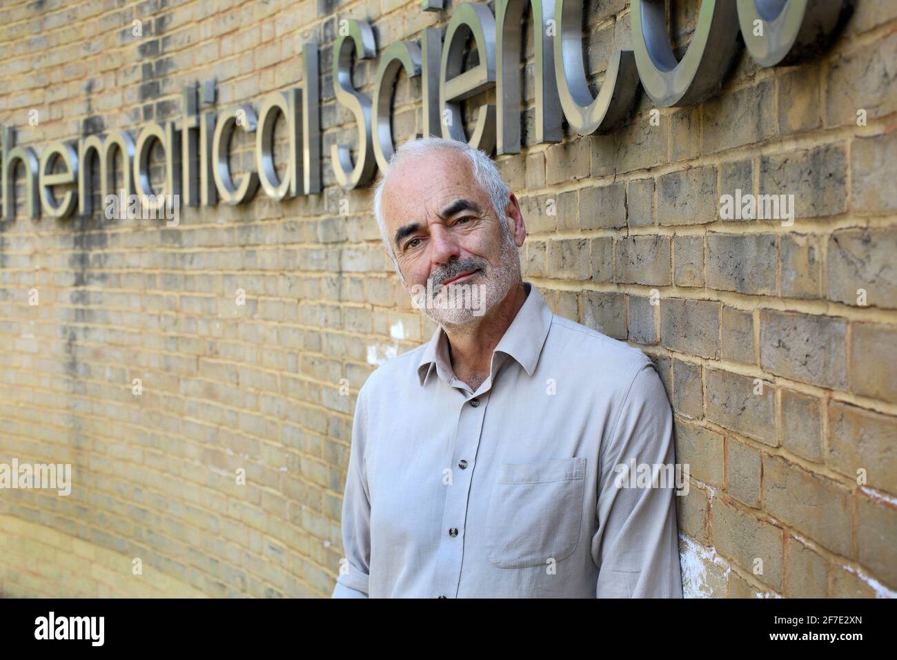 David Spiegelhalter , Professor für das Public Understanding of Risk am Center for Mathematical Sciences in Cambridge, Großbritannien Stockfoto
