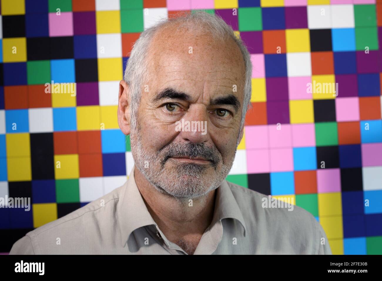 David Spiegelhalter, britischer Statistiker, Professor für Public Understanding of Risk in Cambridge, Großbritannien Stockfoto