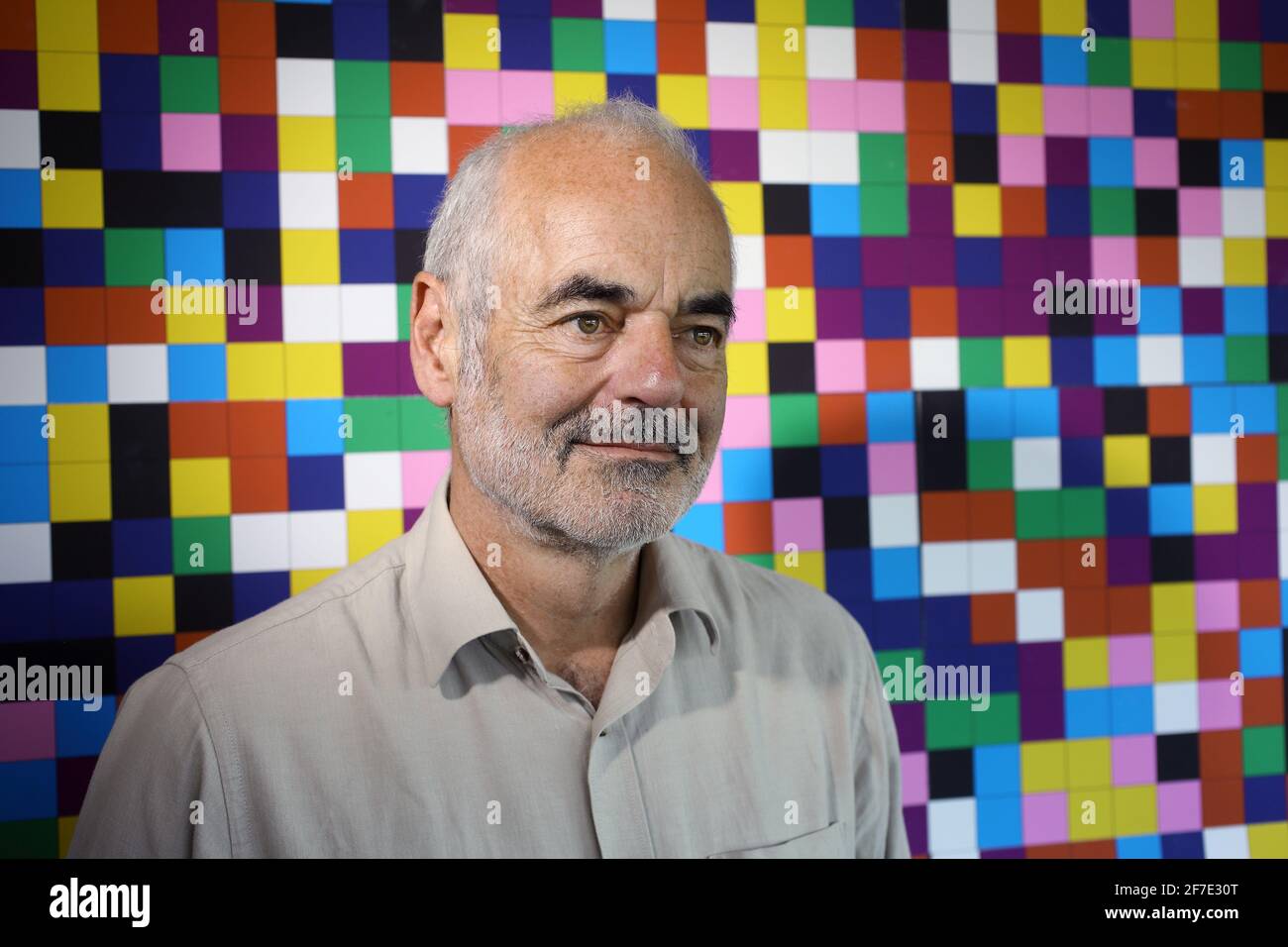 David Spiegelhalter, britischer Statistiker, Professor für Public Understanding of Risk in Cambridge, Großbritannien Stockfoto