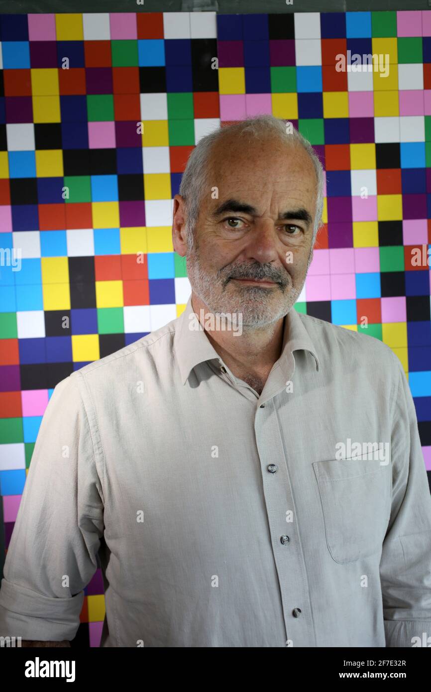 David Spiegelhalter, britischer Statistiker, Professor für Public Understanding of Risk in Cambridge, Großbritannien Stockfoto