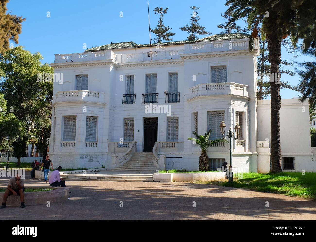Rabat ist die Hauptstadt Marokkos Stockfoto