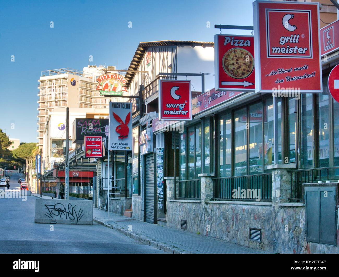 Mallorca, Spanien, SOS Turismo Stockfoto