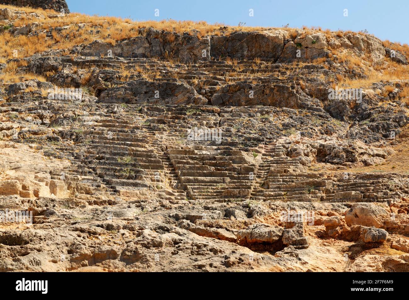 Altes theater von lindos Fotos und Bildmaterial in hoher Auflösung