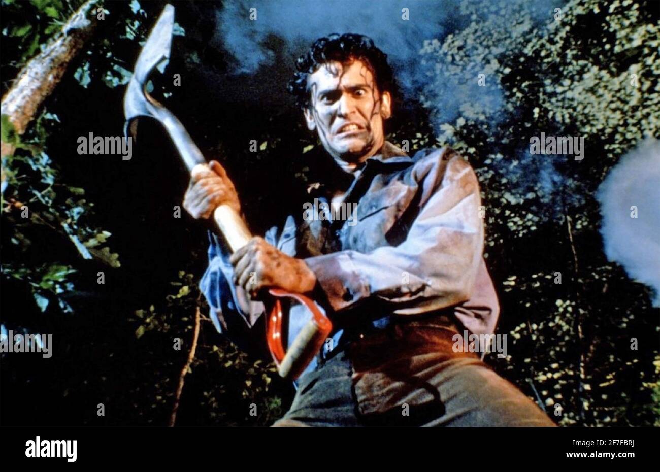 THE EVIL DEAD aka Book of the Dead - 1981 New Line Cinema Film mit Bruce Campbell als Ash Williams Stockfoto