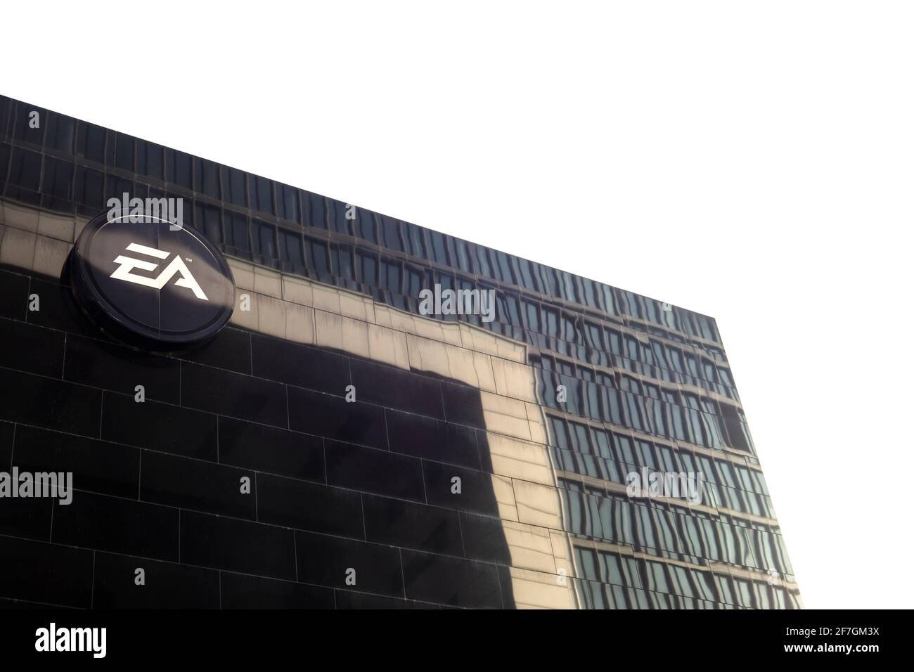 Ansicht der Gebäude der Electronic Arts (EA) in Köln, Deutschland Stockfoto