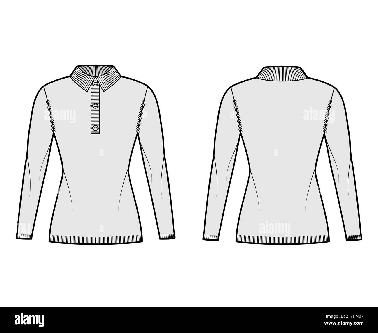 henley style sweater