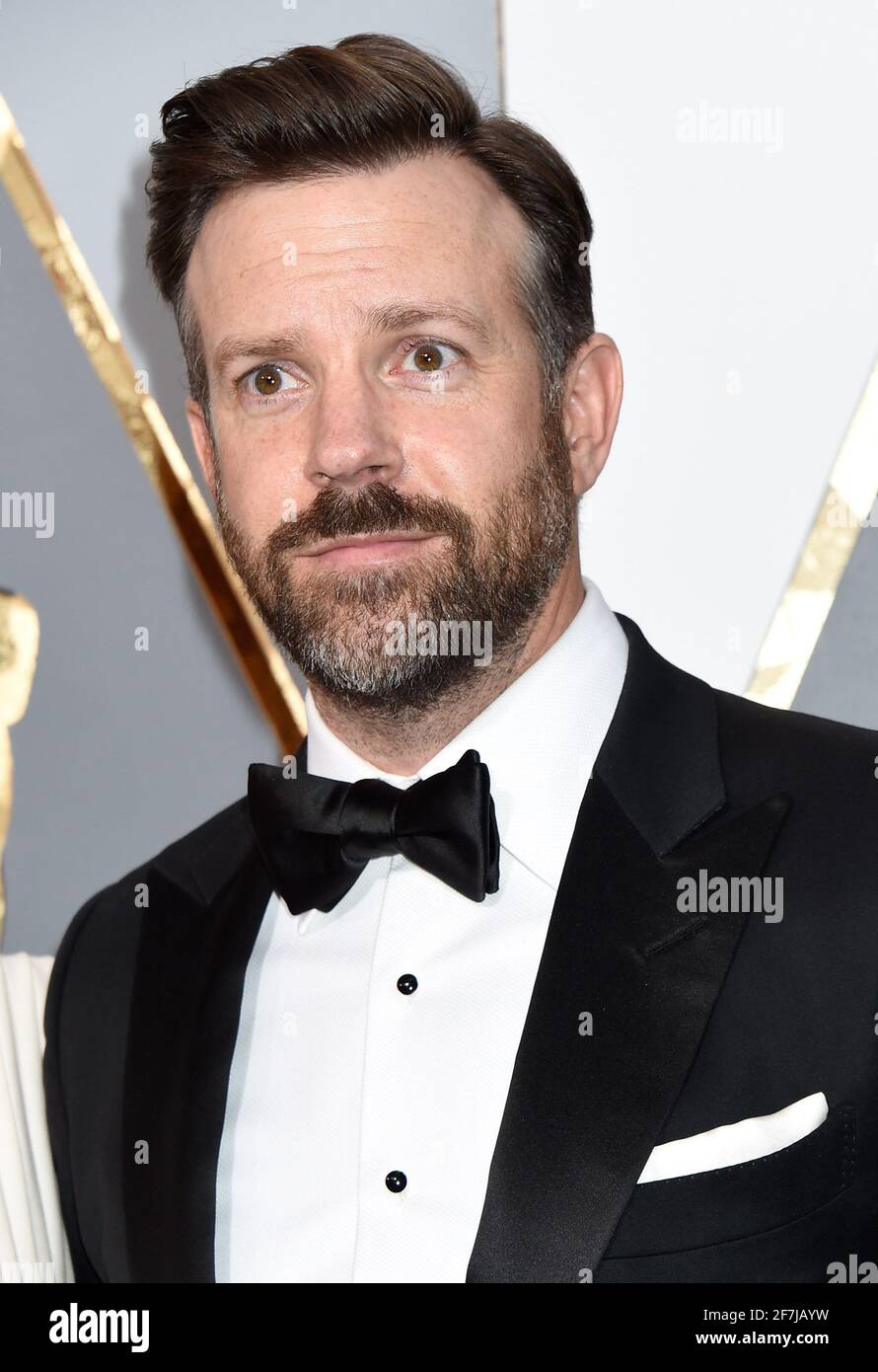 Jason Sudeikis kommt zur 88. Oscar-Verleihung, die am Sonntag, den 28. Februar 2016 im Dolby Theater in Hollywood, Kalifornien, stattfindet. Obligatorisch Jennifer Graylock-Graylock.com Stockfoto