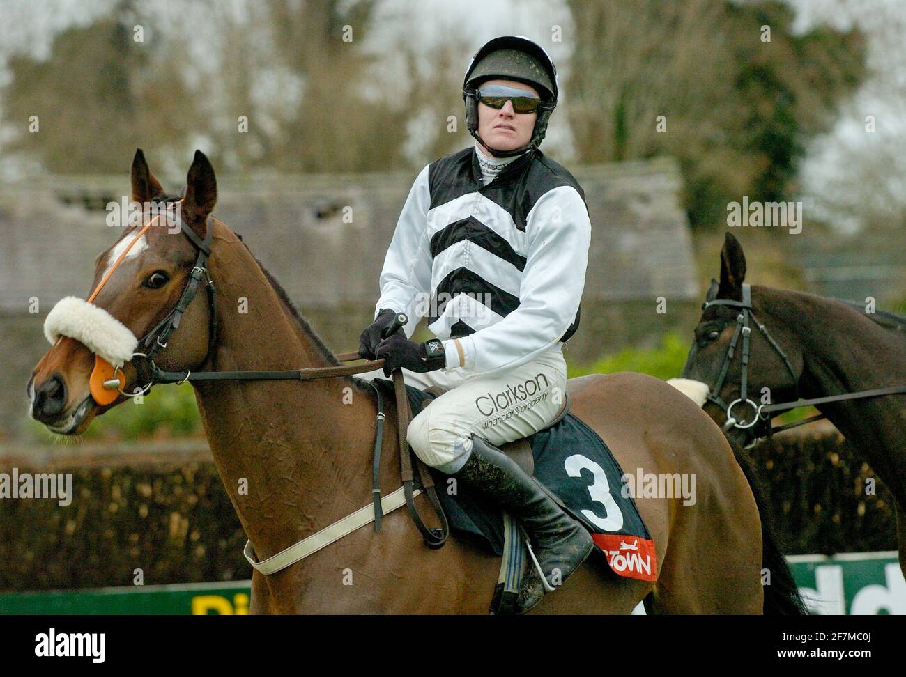 BARRY GERAGHTY AUF MOSKAUER FLYER 30/2/2005 BILD DAVID ASHDOWNRACING Stockfoto