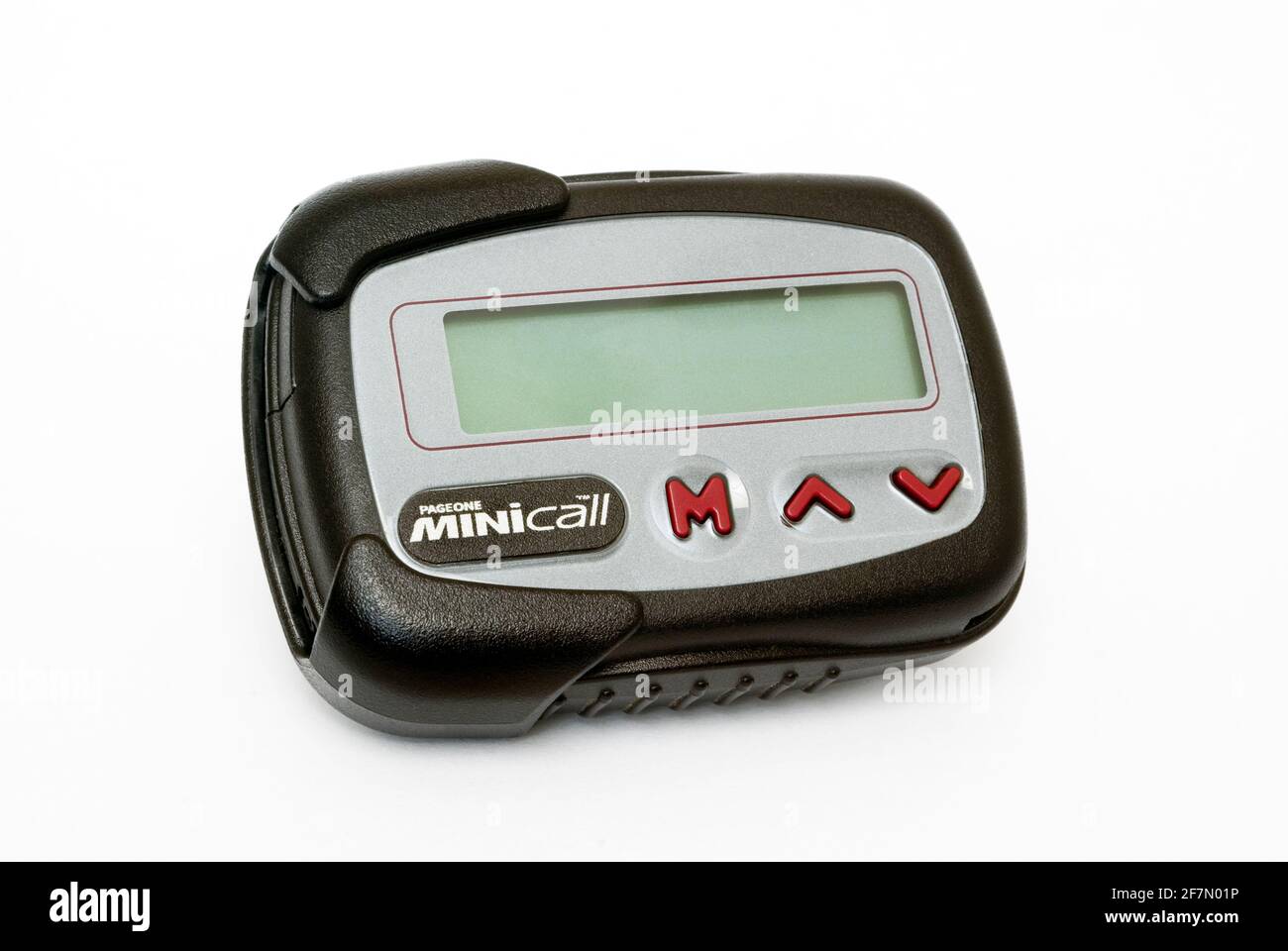 Altes Minicall Pager Stockfoto