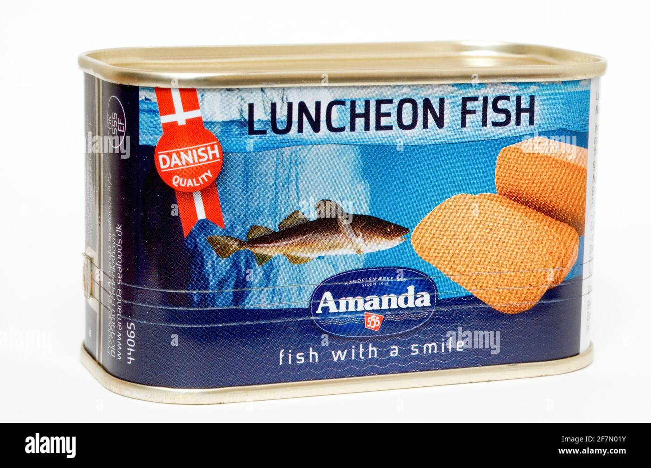 Dänischer Fisch Zum Mittagessen Stockfoto