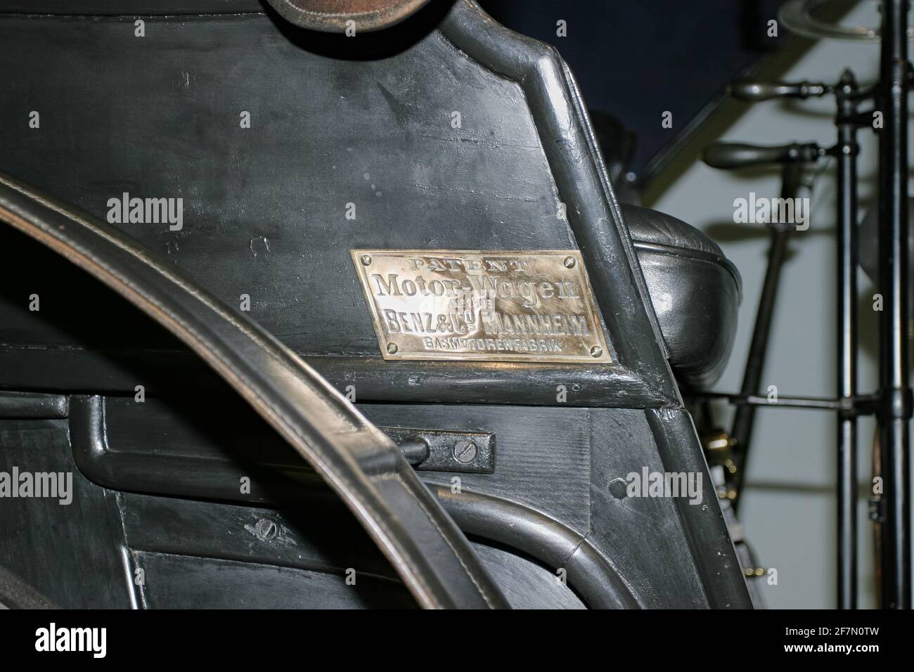 Benz Vis-à-Vis, Mercedes Museum, Stuttgart Stockfoto