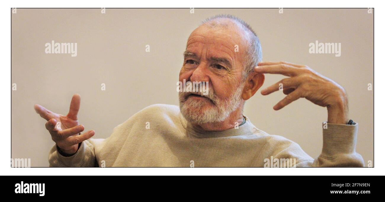 Athol Fugard...... Südafrikanischer Dramatiker in London.pic David Sandison 15/3/2002 Stockfoto