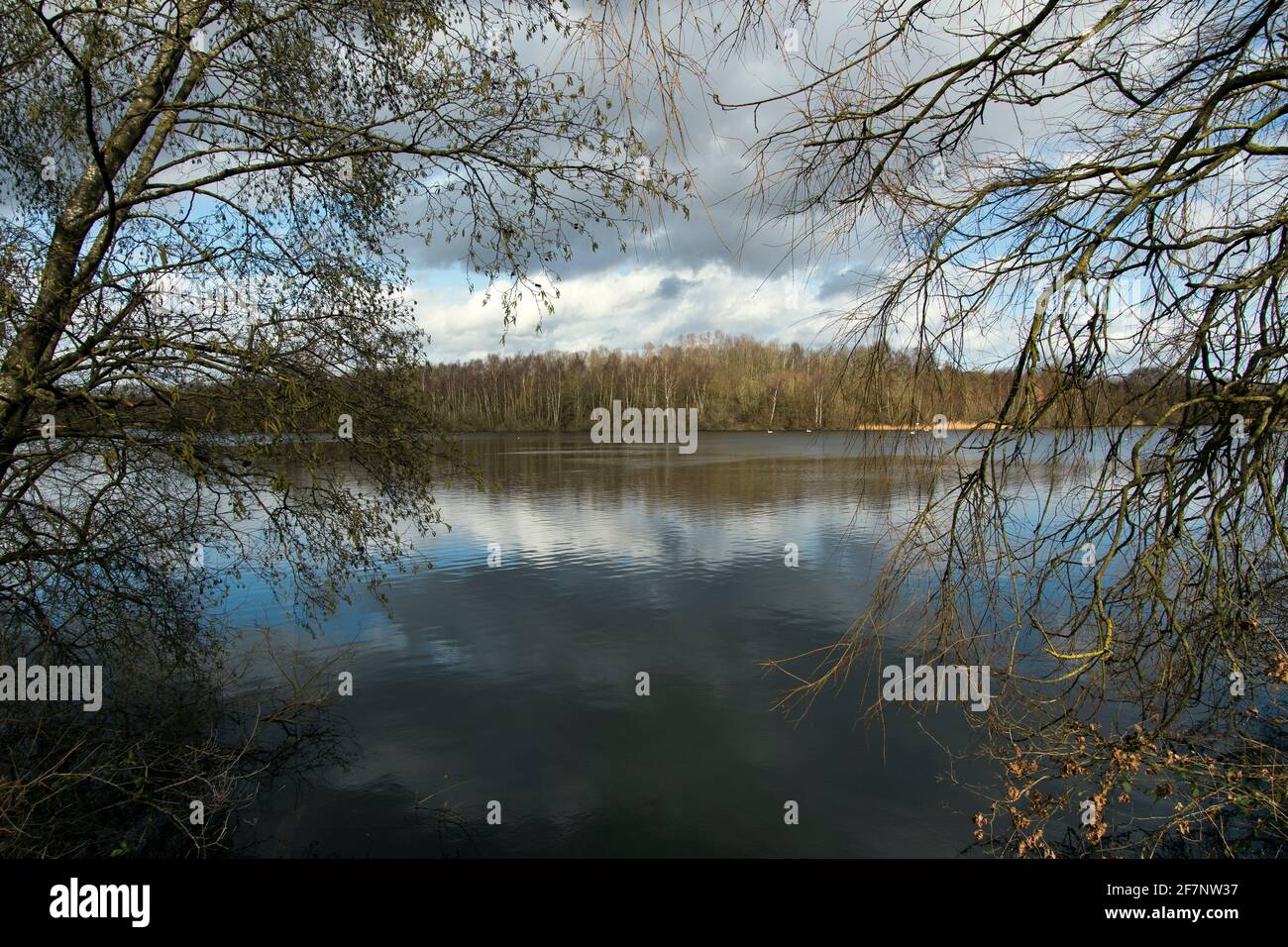 River Tame, in den West Midlands, England Stockfoto