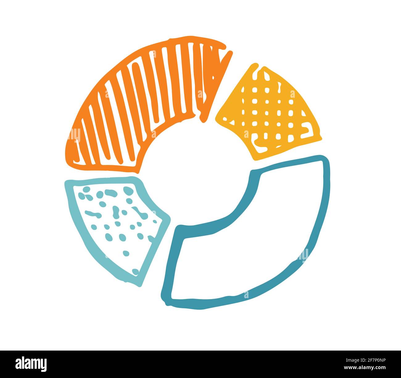 Symbole für Diagramme und Diagramme, von Hand festlegen
