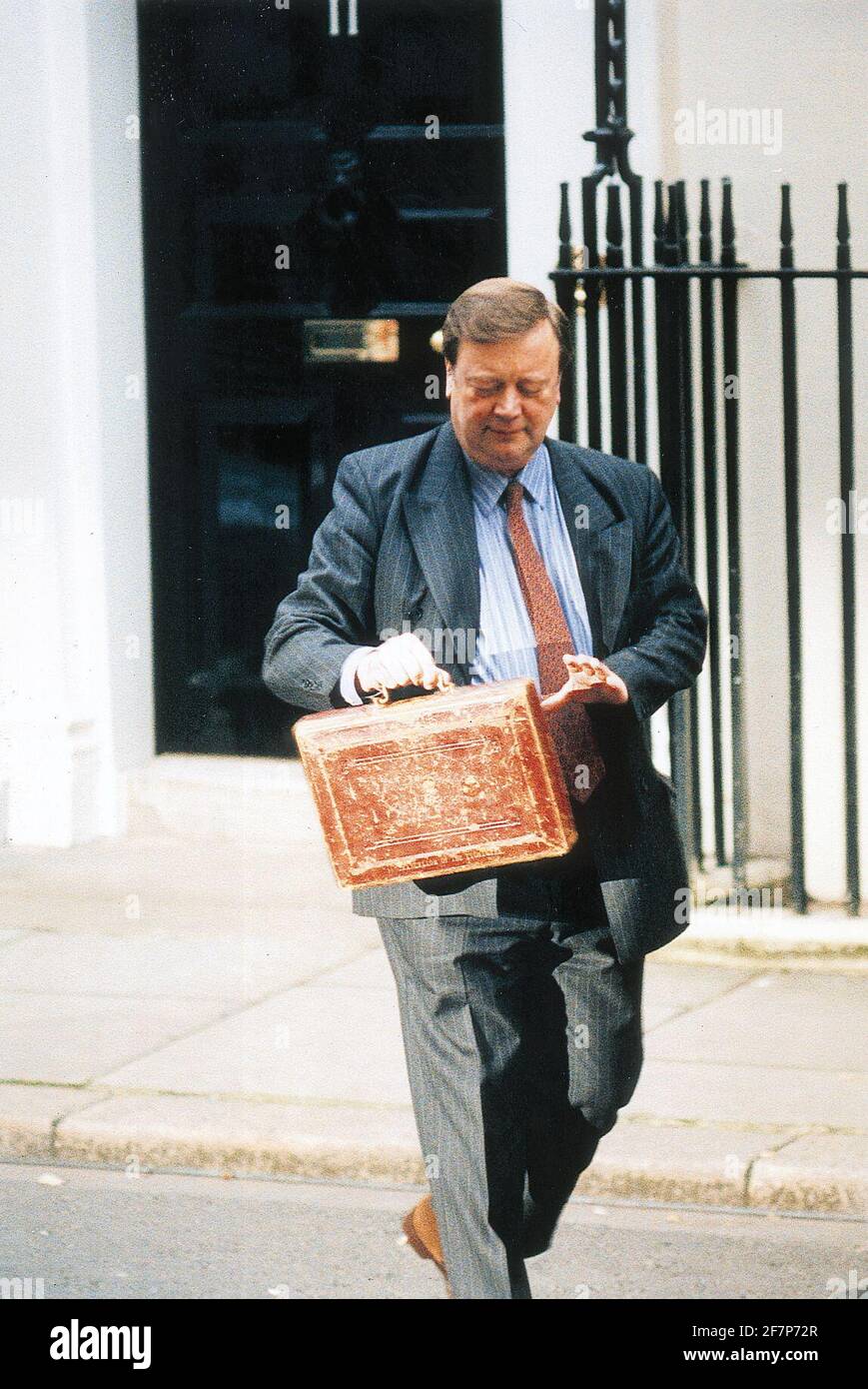 Kenneth Clarke Schatzkanzler Stockfoto