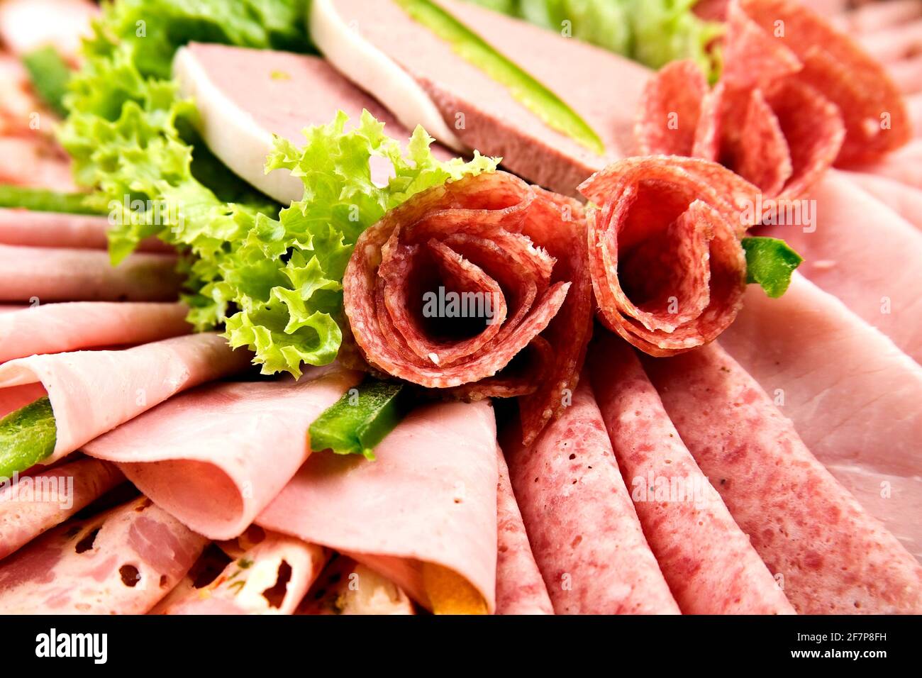kalter Braten Stockfoto