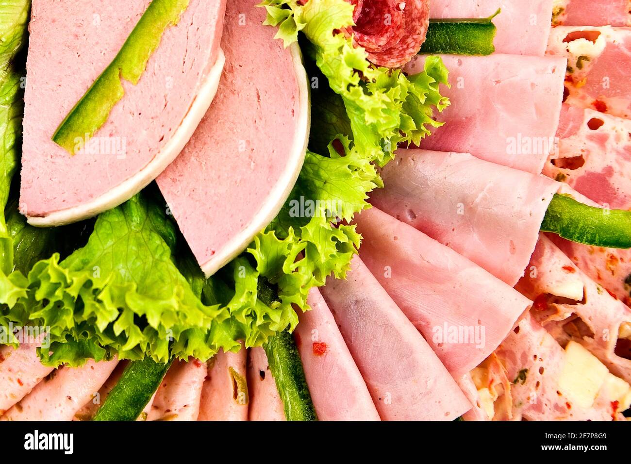 kalter Braten Stockfoto