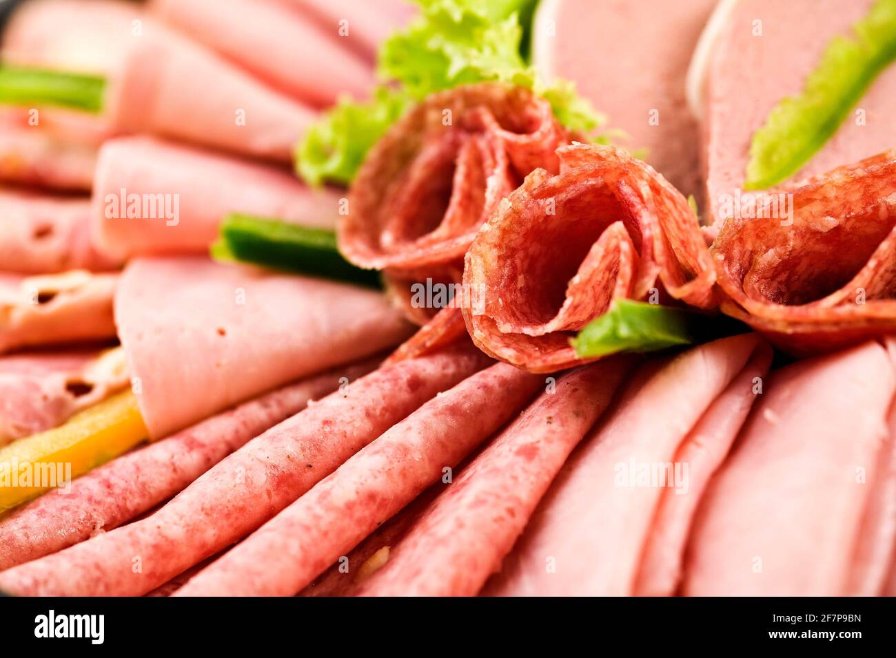 kalter Braten Stockfoto