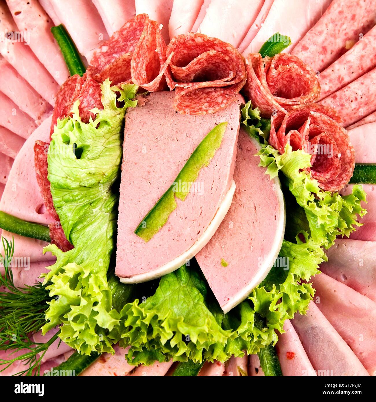 kalter Braten Stockfoto