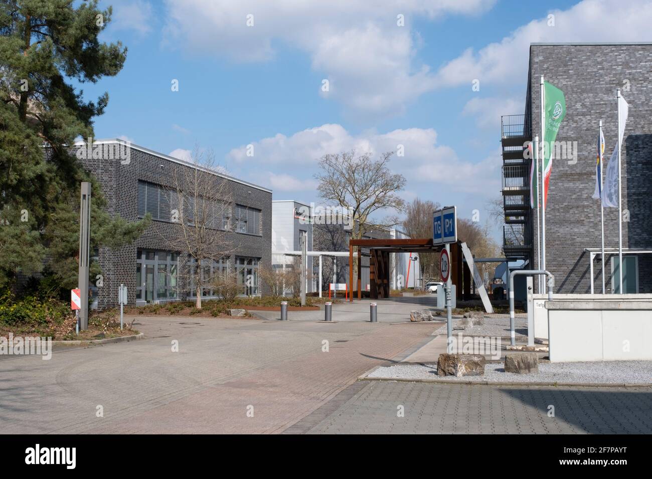 Sportzentrum Kaiserau, Kamen, Ruhrgebiet, Nordrhein-Westfalen, Deutschland, Europa Stockfoto