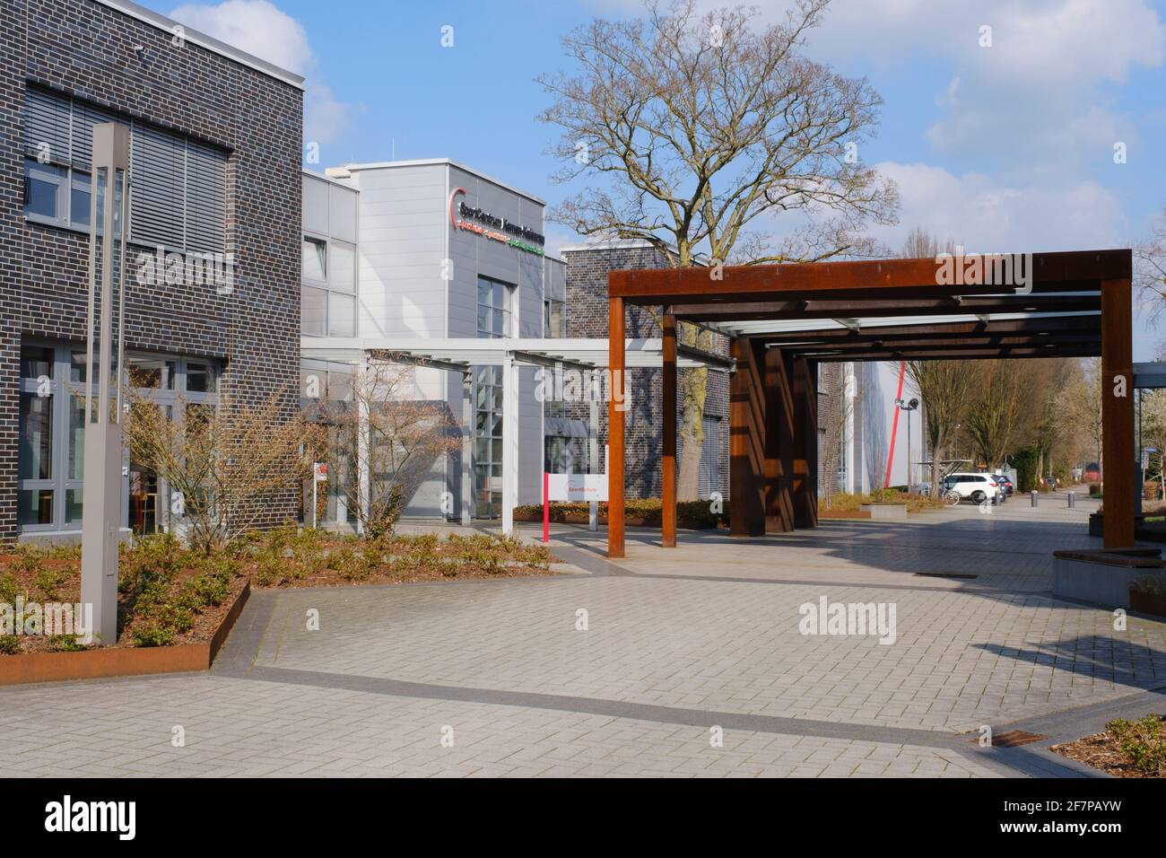 Sportzentrum Kaiserau, Kamen, Ruhrgebiet, Nordrhein-Westfalen, Deutschland, Europa Stockfoto
