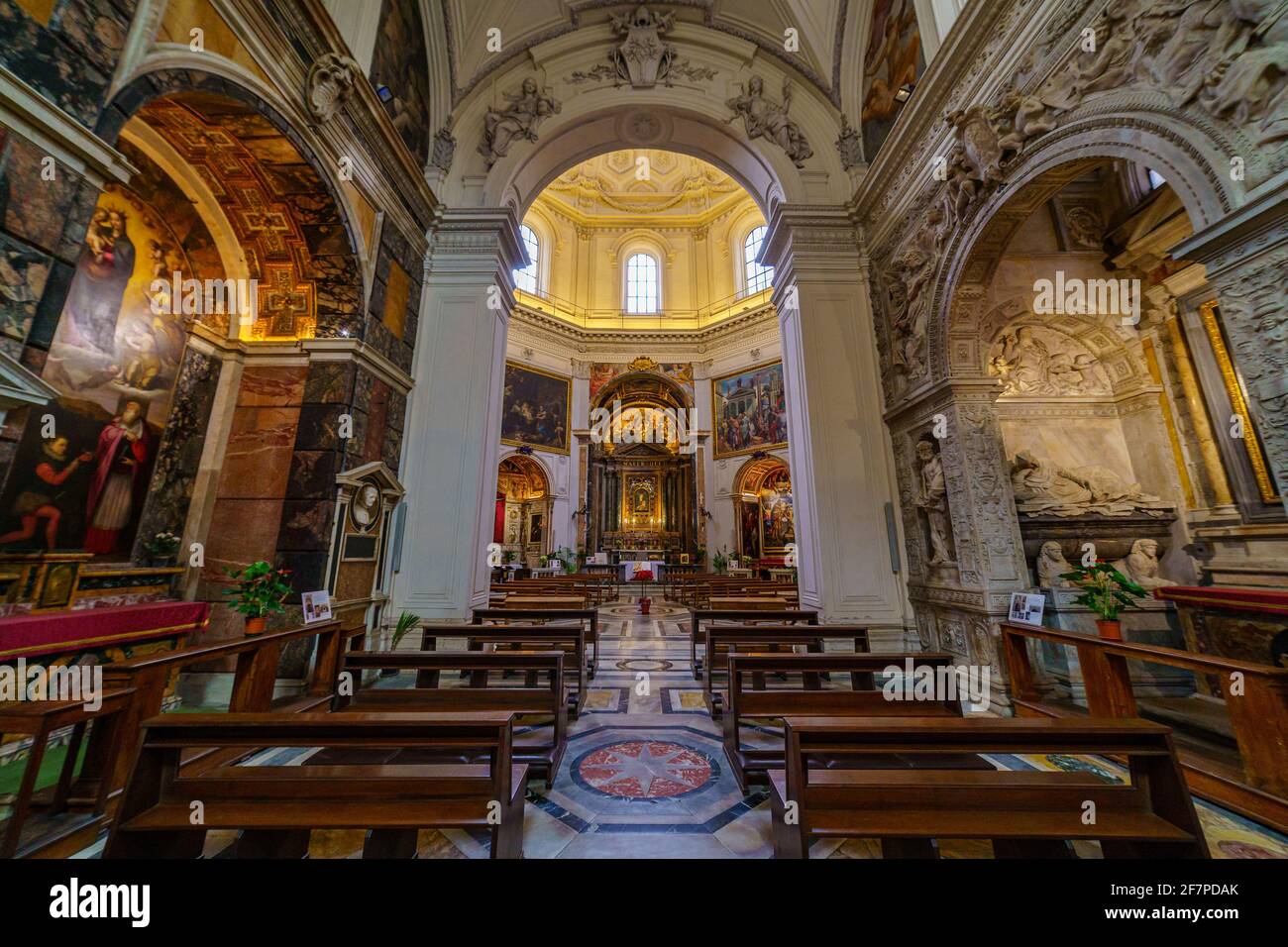 Santa Maria Della Pace Stockfotos und -bilder Kaufen - Alamy