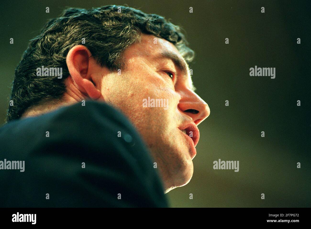 GORDON BROWN SPRICHT AUF DER TRANSATLANTISCHEN KONFERENZ „ENTERPRISE & TECHNOLOGY FOR ALL“ IN LONDON. Stockfoto