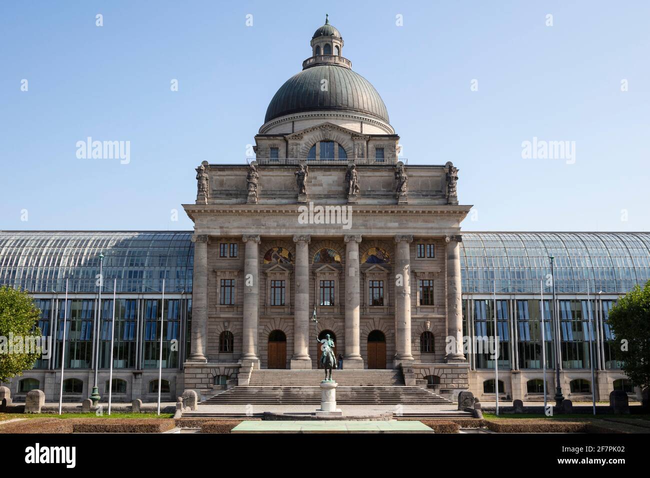 Bayerische Staatskanzlei, München, Bayern, Deutschland, Europa Stockfoto