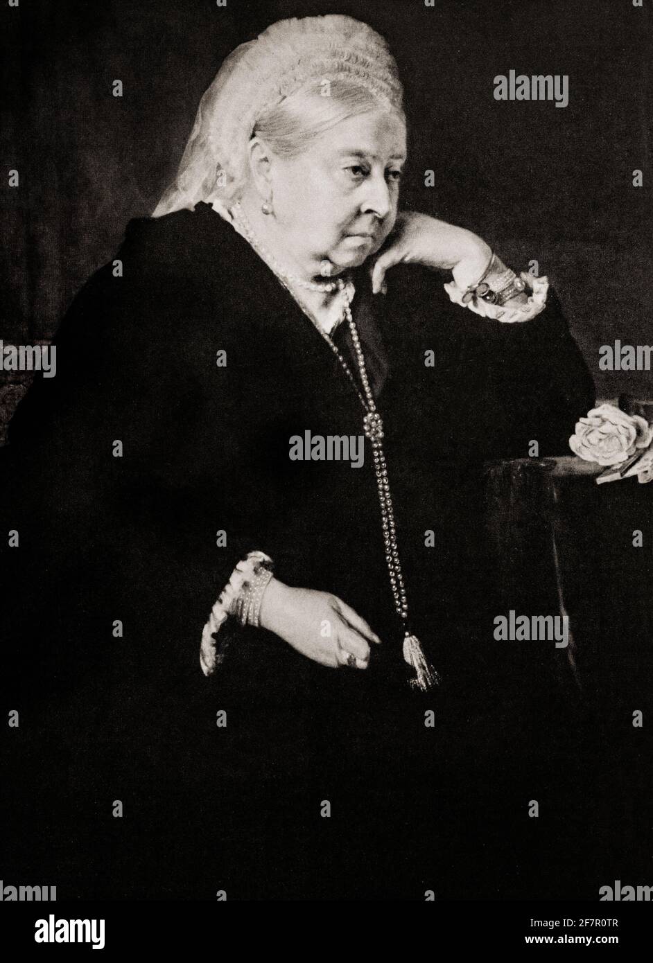 Queen Victoria Painting Stockfotos Und Bilder Kaufen Alamy