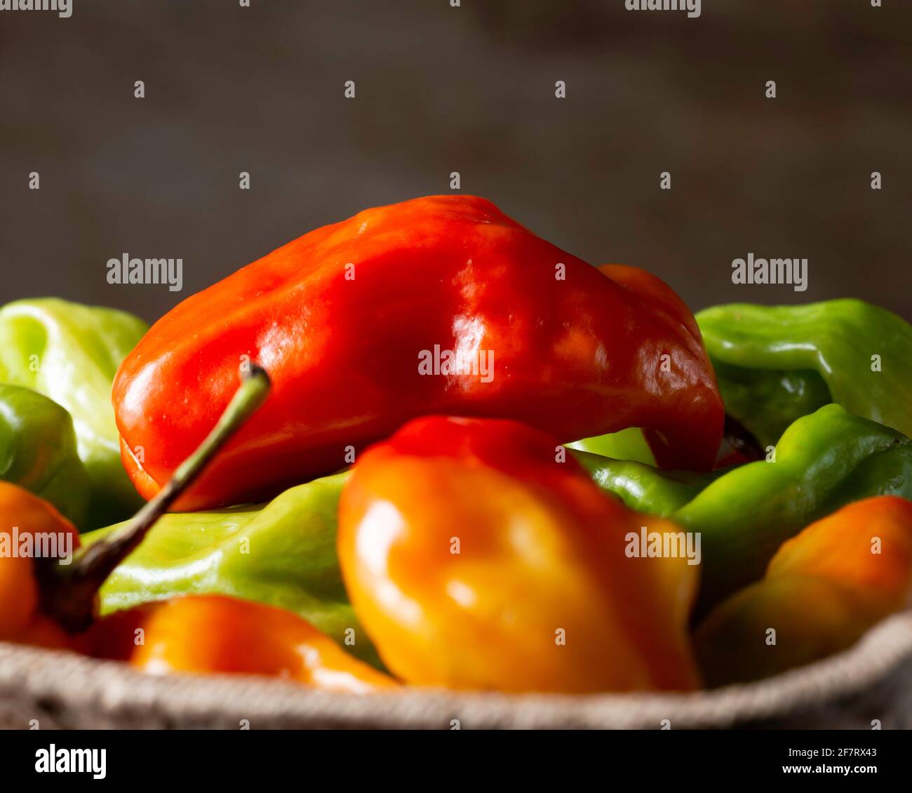 pimenta de cheiro, Chili Stockfoto
