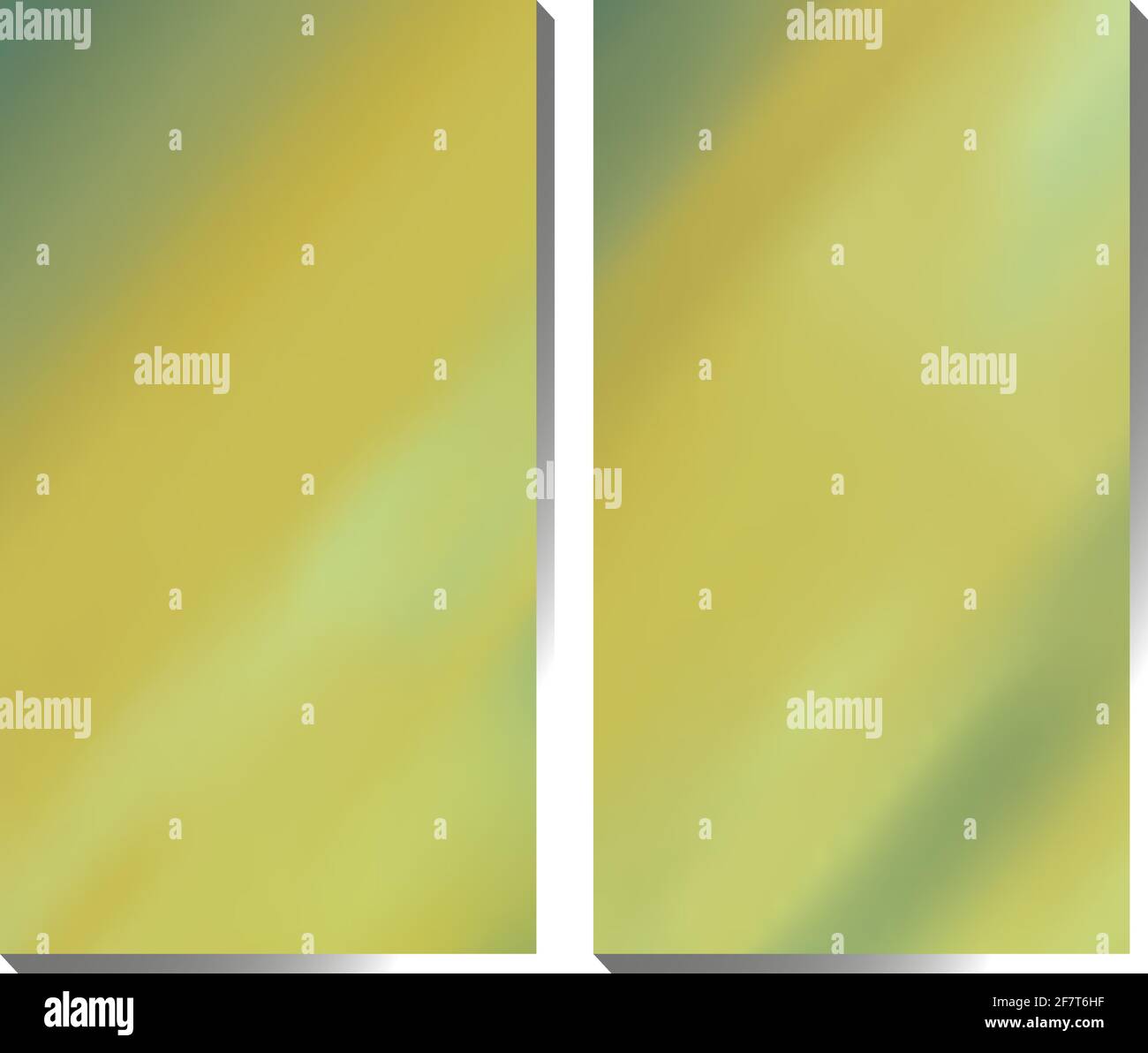 Set aus realistischen Hintergründen, Vektor-Verlaufsgitter, Farben für den Sonnenaufgang im Frühling, 1080x1920 Stock Vektor