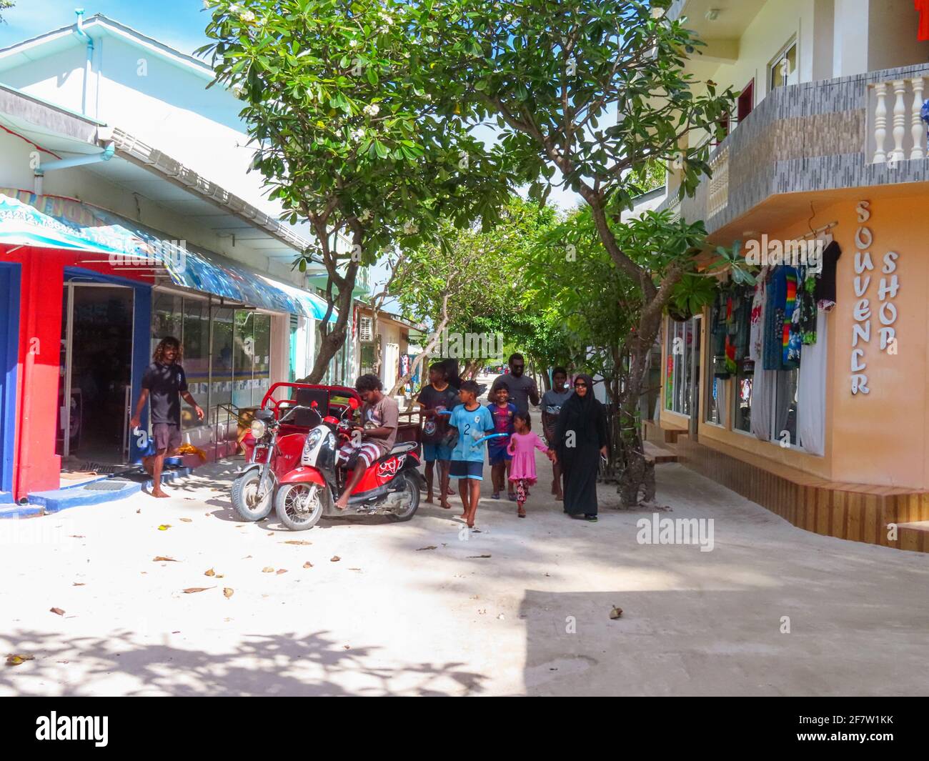 Altes Kaffeehaus in der Church Street Bangalore (Indien) Stockfoto