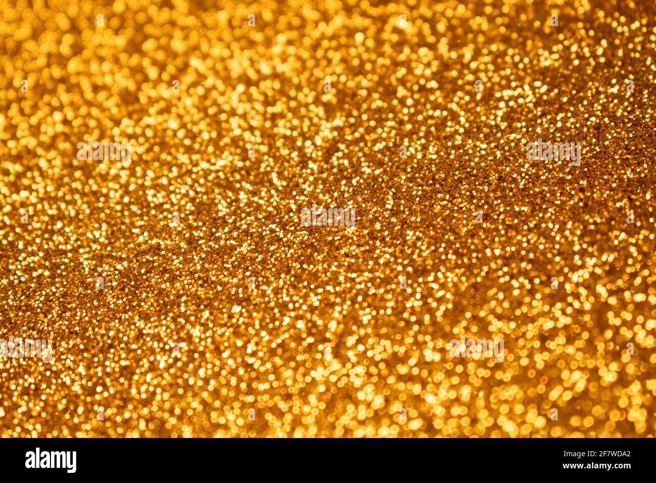 Bunte abstrakt verschwommen goldenen Hintergrund, Glitzer Textur weihnachten Stockfoto