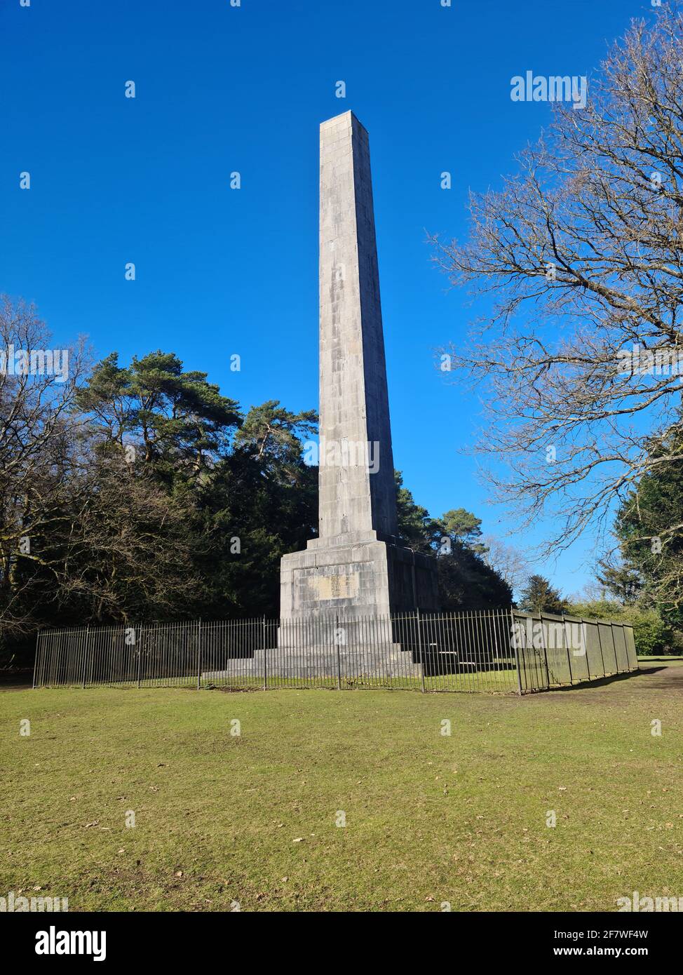 Lickey Monument in High House Woods, Lickey Hills Stockfoto