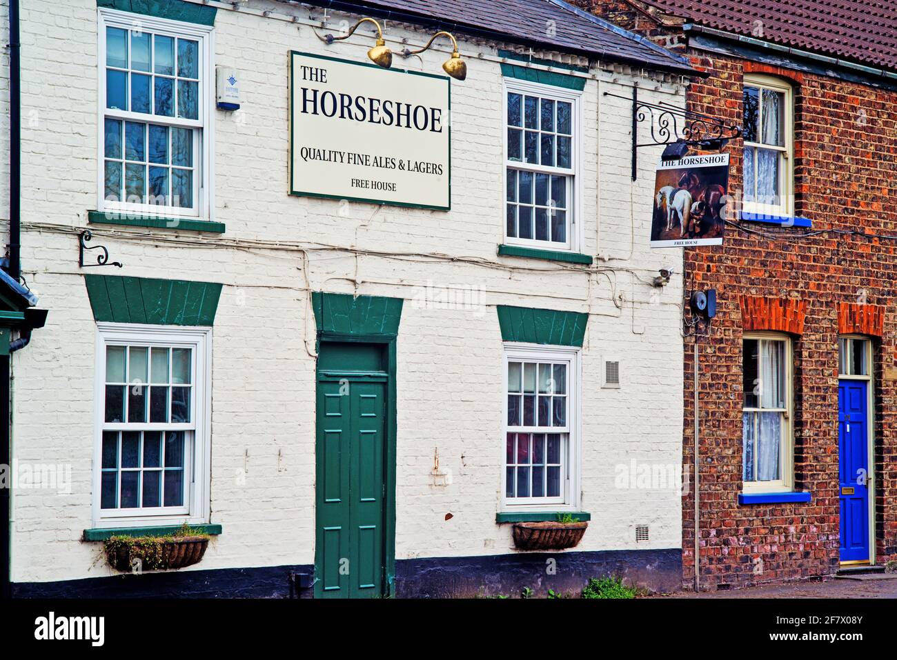 The Horseshoe Inn, Long Street, Easingwold, North Yorkshire, England Stockfoto