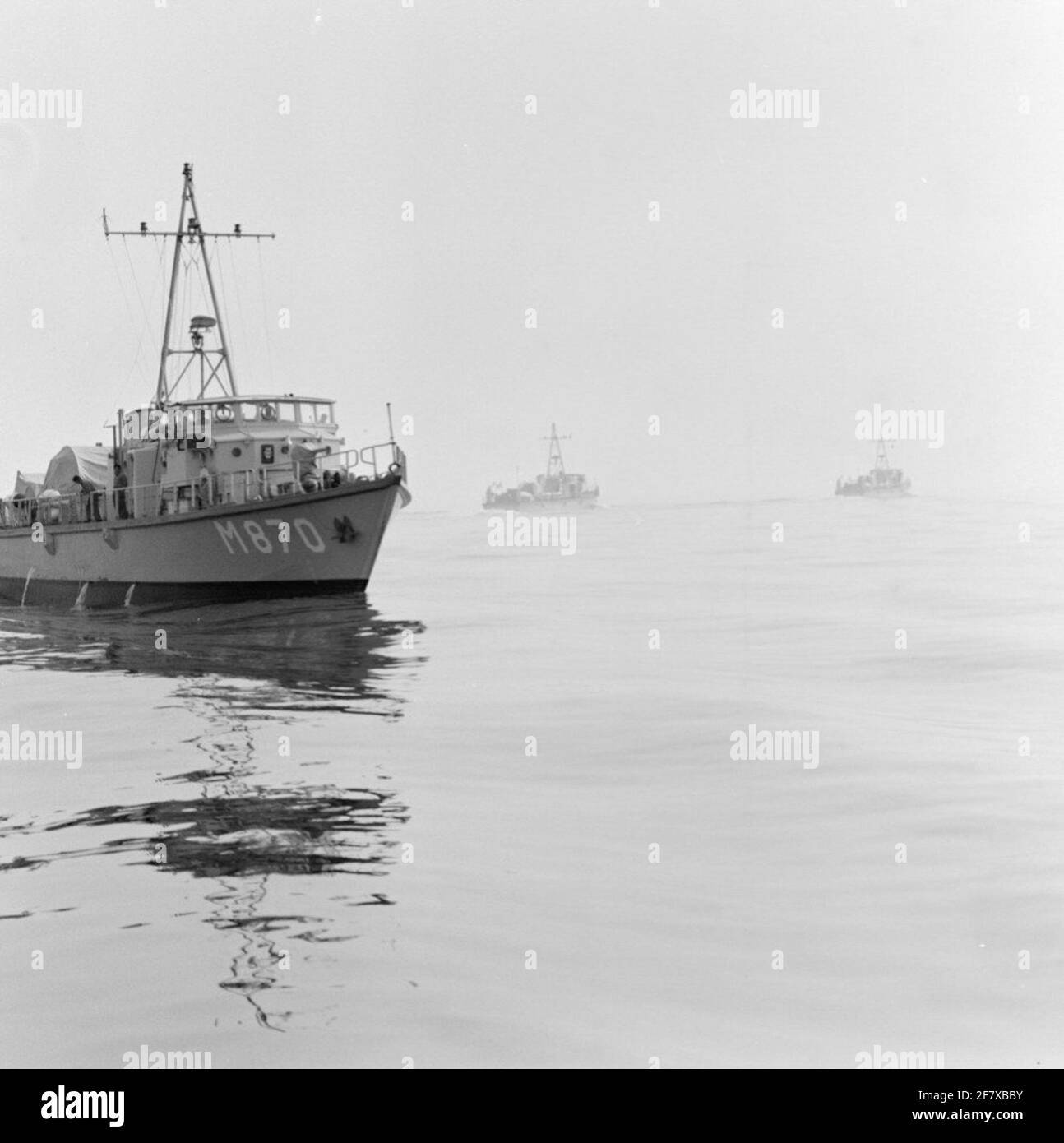 Mine Sweep HR.Ms. Lacomble m 870) Stockfoto