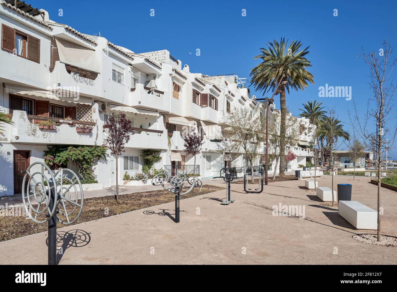 Strandwohnung in Pobla de Farnals in der Provinz Valencia, Spanien, Europa Stockfoto
