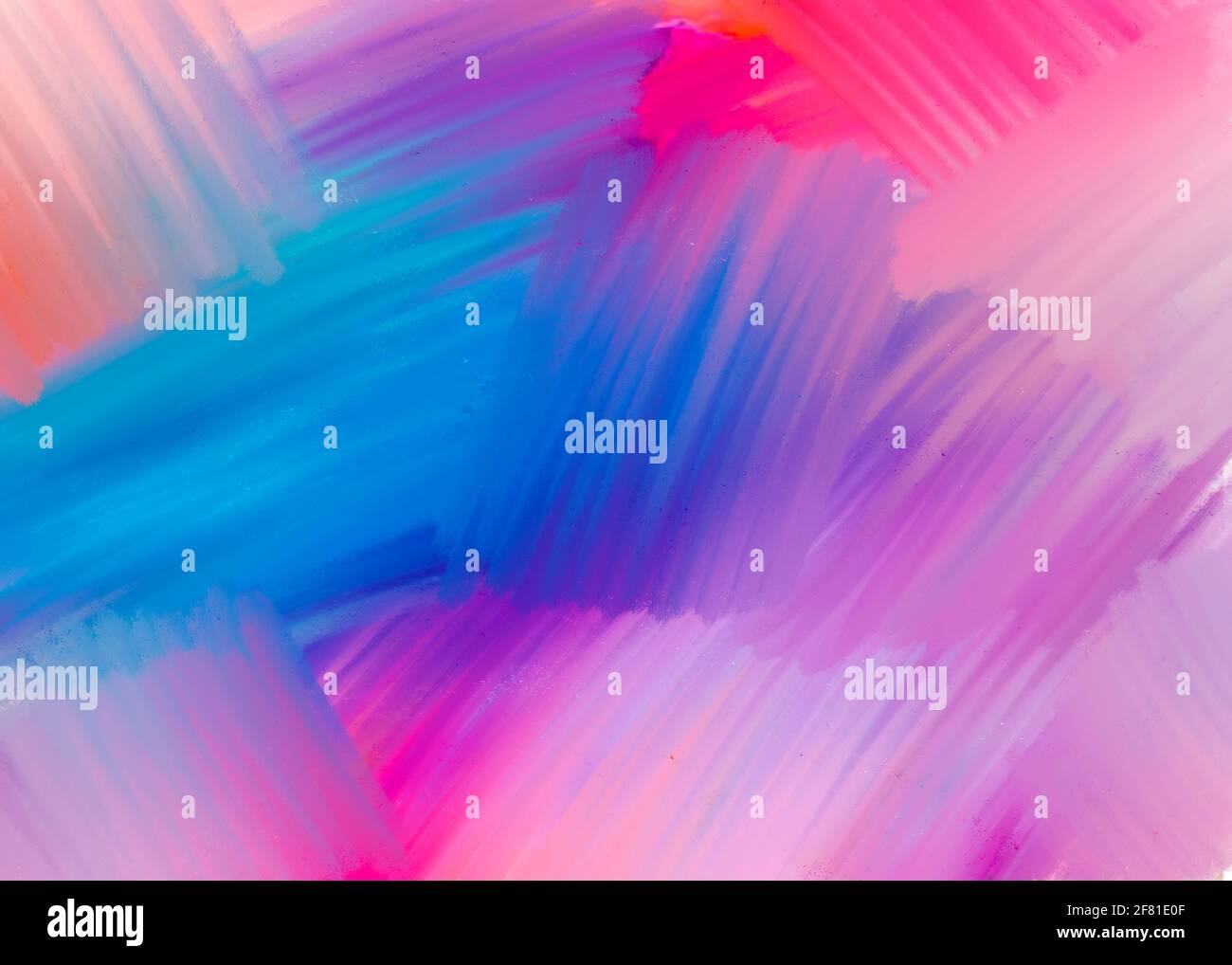 Handgezeichnete digitale Malerei mit einem abstrakten bunten Hintergrund oder Textur Stockfoto