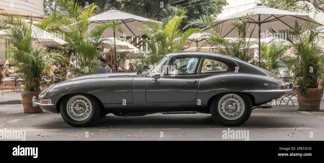 Jaguar E-Type Stockfoto