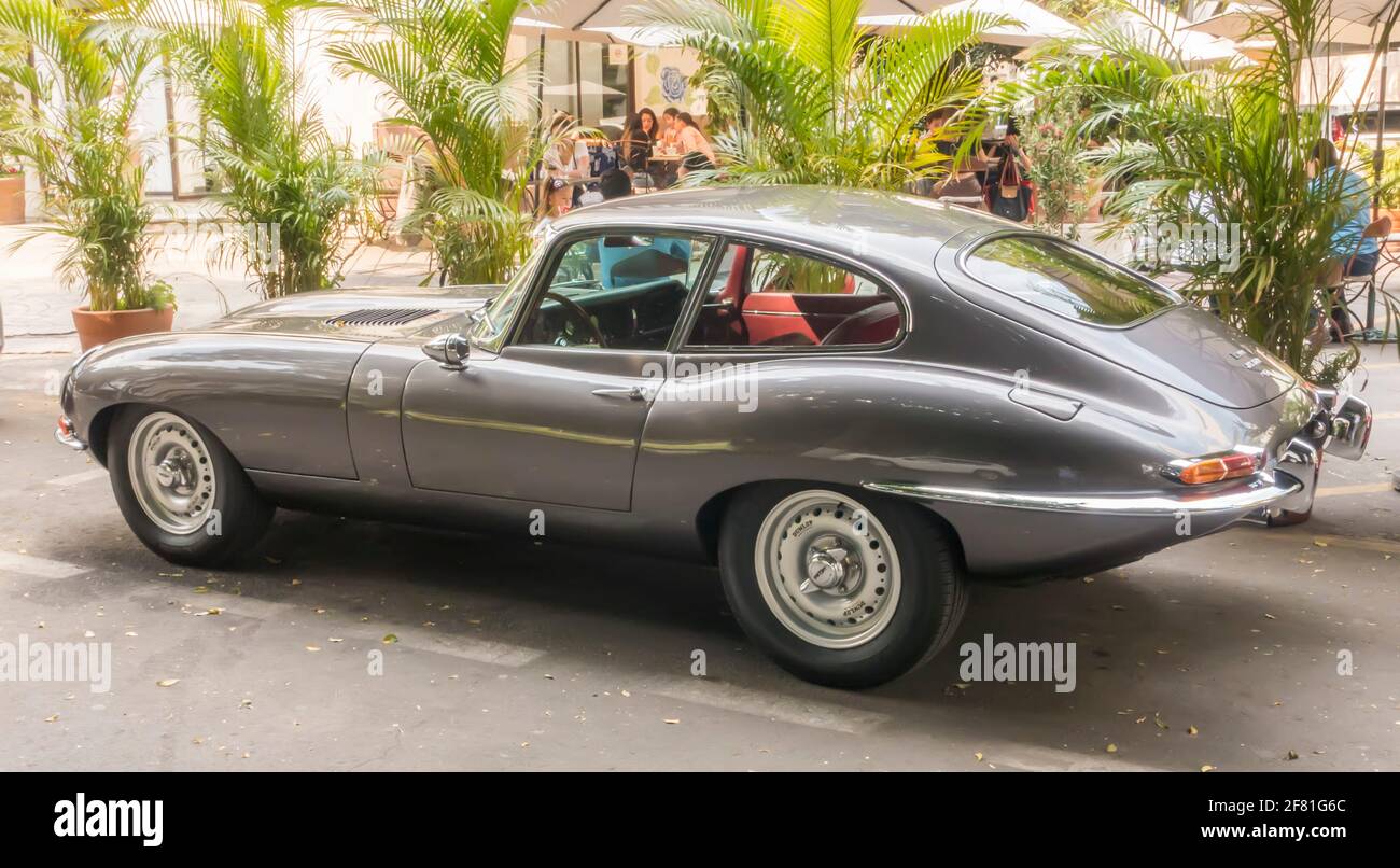Jaguar E-Type Stockfoto