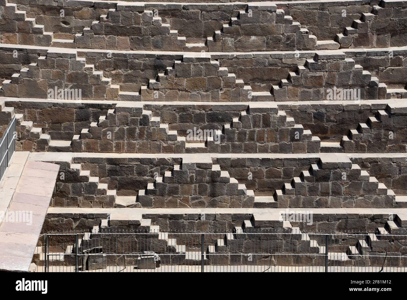 Abhaneri-Brunnen (Chand Baori) Stockfoto