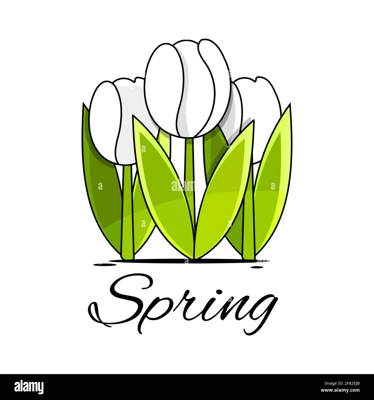 Blumenbordüre mit Rosen und Schmetterlingen Mode, Pop Art Stock Vektor