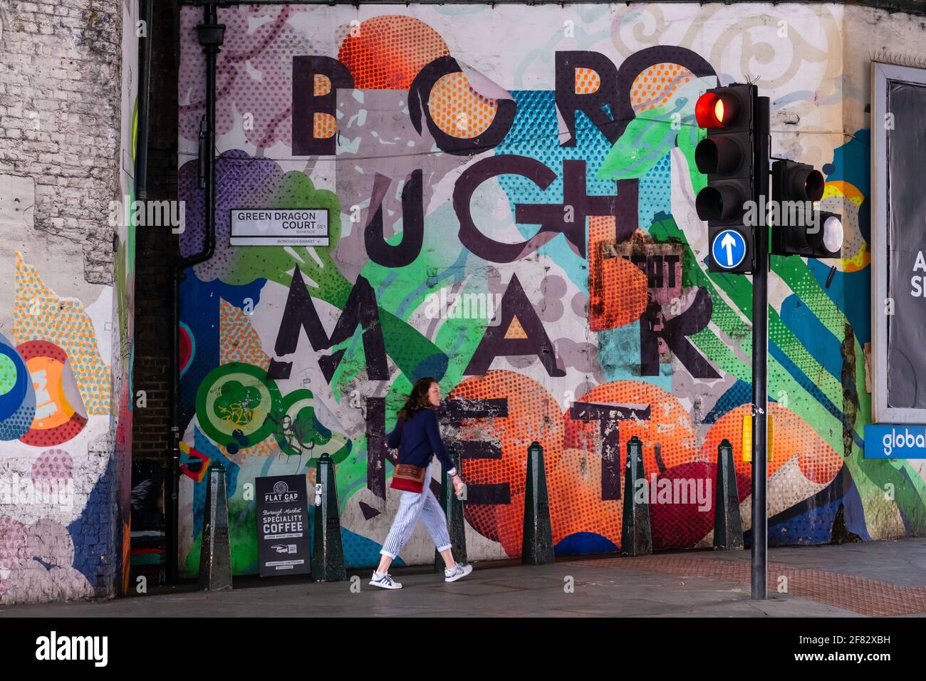 Borough Market, London, Vereinigtes Königreich Stockfoto