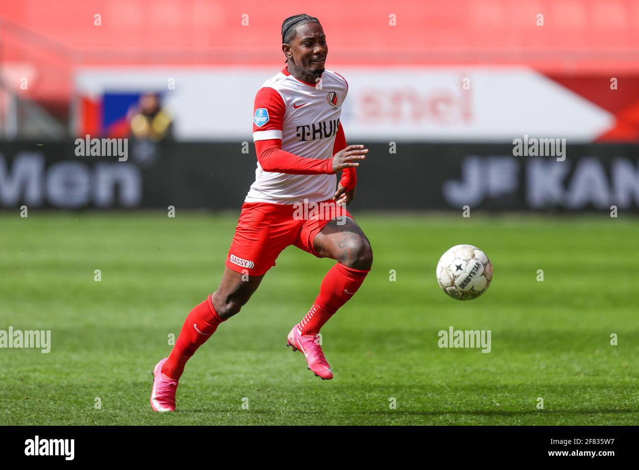 UTRECHT, NIEDERLANDE - 11. APRIL: Eljero Elia vom FC Utrecht während des niederländischen Eredivisie-Spiels zwischen dem FC Utrecht und Feyenoord im Stadion Galgenwaard o Stockfoto