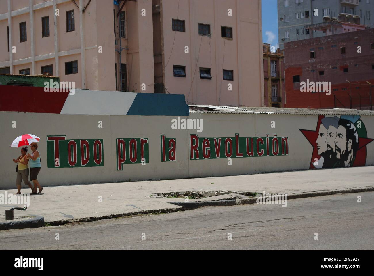 Street Art in Havanna, Kuba Stockfoto